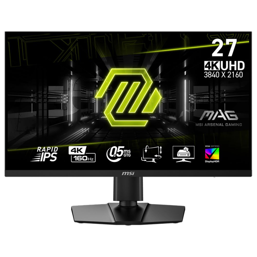 27" Монитор MSI MAG 274UPF E2 черный 160Hz 3840x2160 IPS - купить в X-PC, цена на Мегамаркет