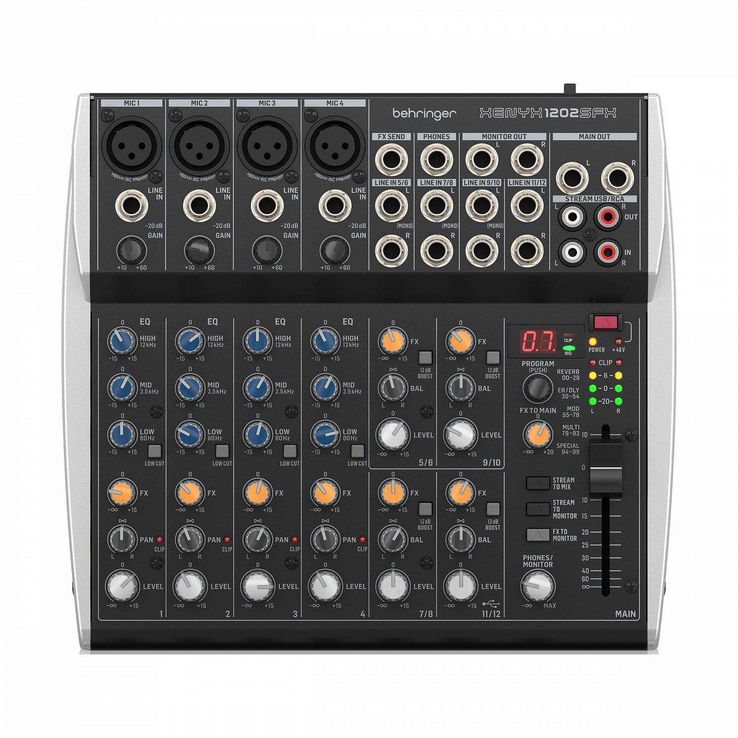 Аналоговый микшер Behringer XENYX 1202SFX - купить в TRAVEL GOODS, цена на Мегамаркет