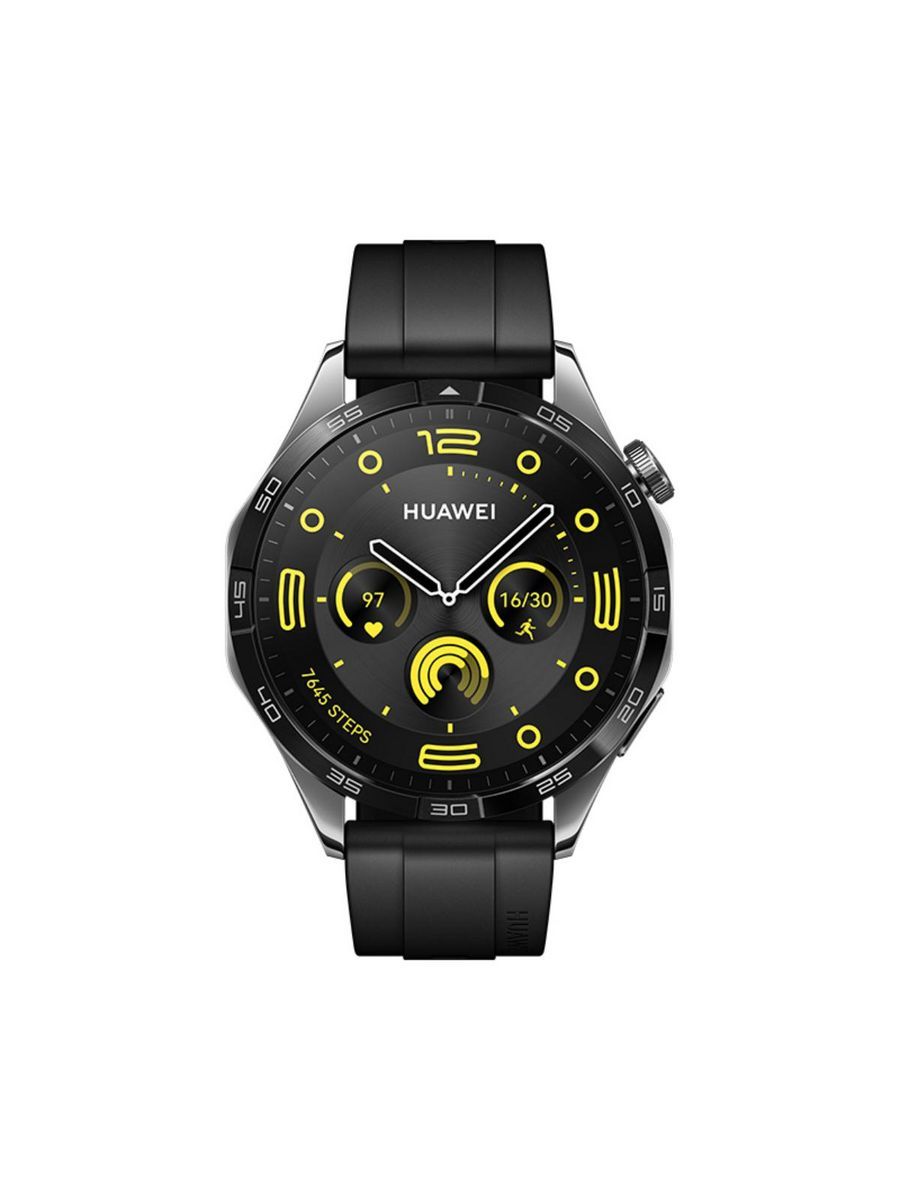 Смарт-часы Huawei Watch GT 4 черный - купить в Эльдорадо, цена на Мегамаркет