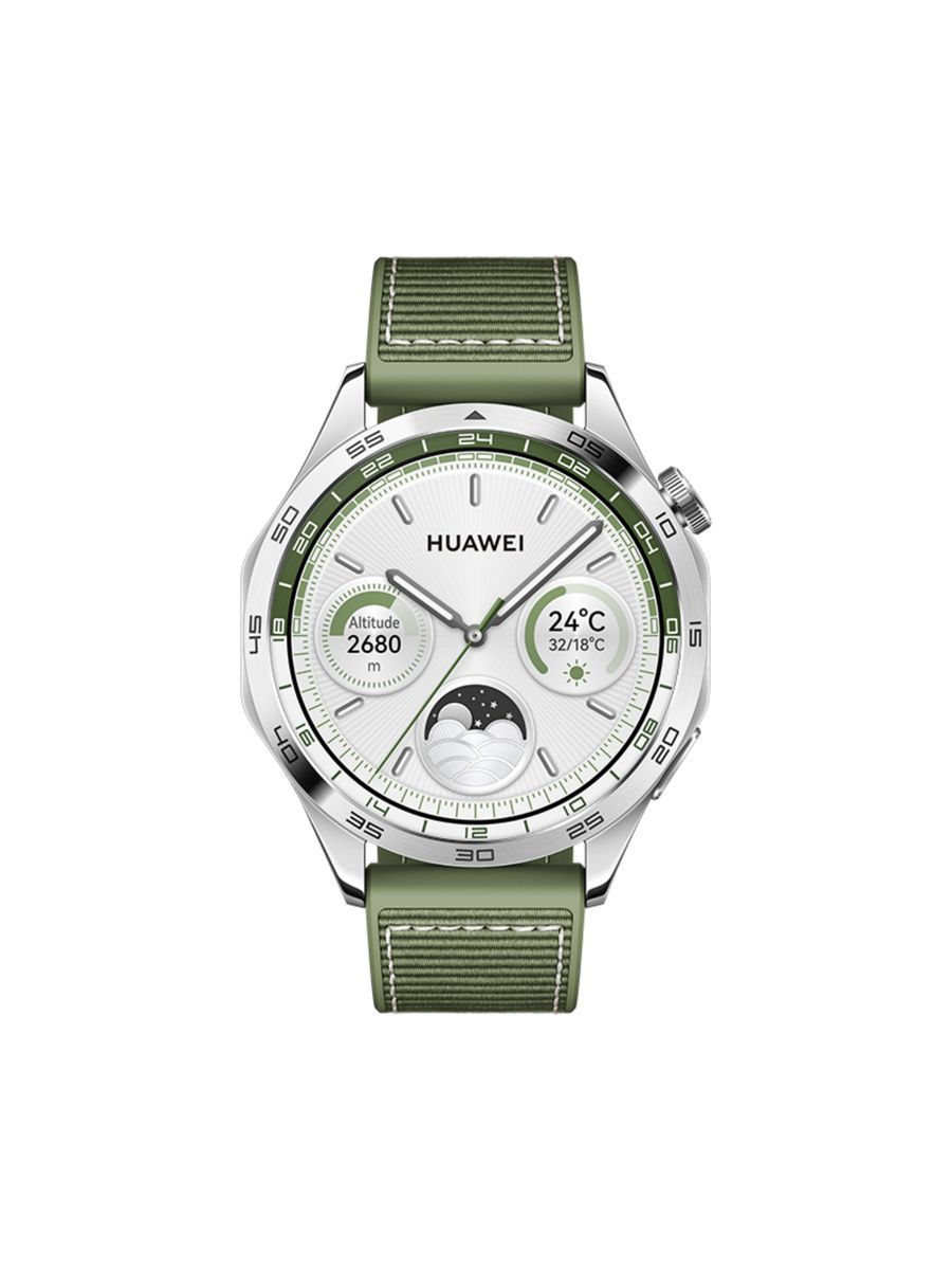 Смарт-часы GT 4 зеленый/зеленый (3215418) - купить в Фирменный магазин H-2U, цена на Мегамаркет