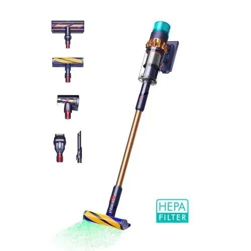 Пылесос Dyson Gen5 SV23 Detect Absolute золотистый, купить в Москве, цены в интернет-магазинах на Мегамаркет