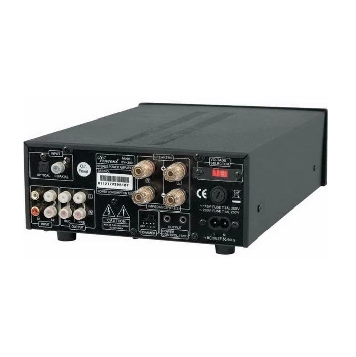 Интегральный усилитель VINCENT SV-200 - характеристики и описание на ...