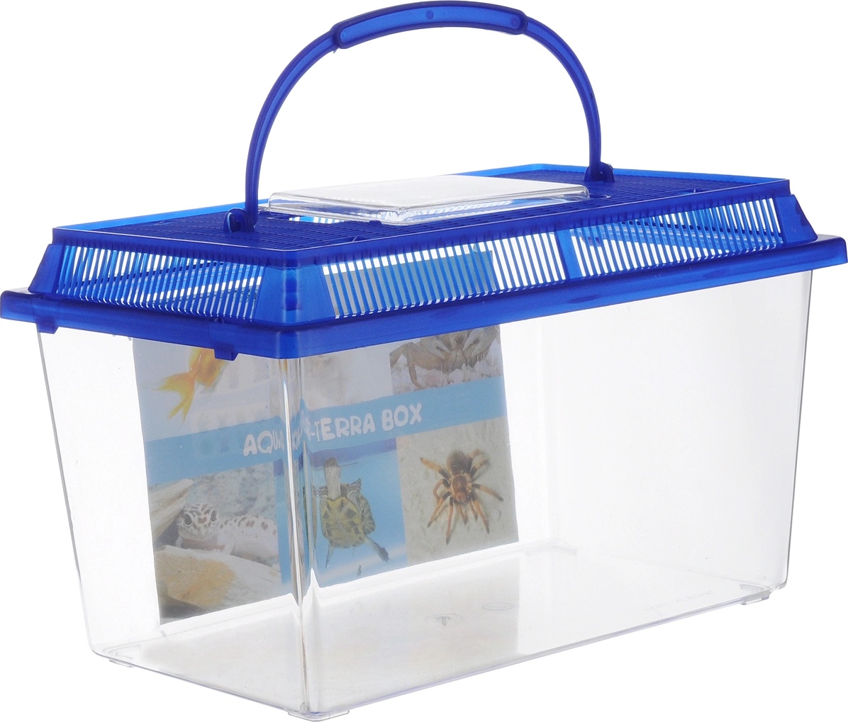 Аквариум-террариум Fauna International Aqua-Terra Box, с ручками, в ассортименте, 1,3 л