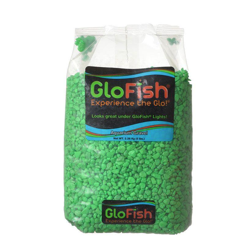Грунт для аквариума Tetra GloFish флуоресцирующий, зеленый, 2,268 кг
