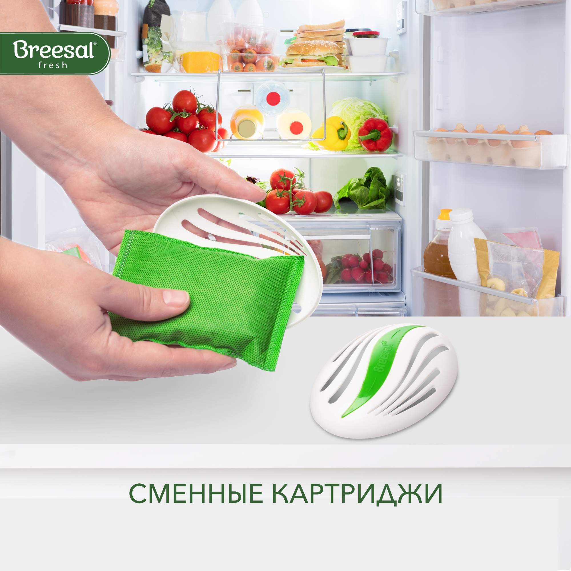 Био-поглотитель запаха для холодильника Breesal, 80 г, купить в Москве,  цены в интернет-магазинах на Мегамаркет