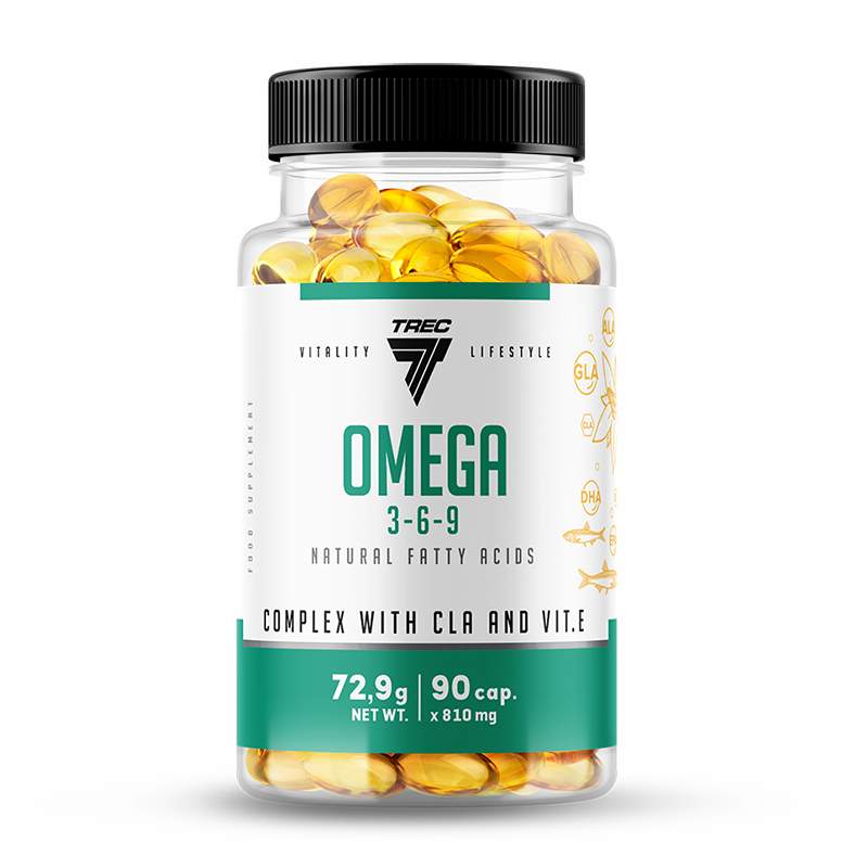 Омега жиры Trec Nutrition Omega-3-6-9 капсулы 90 шт.