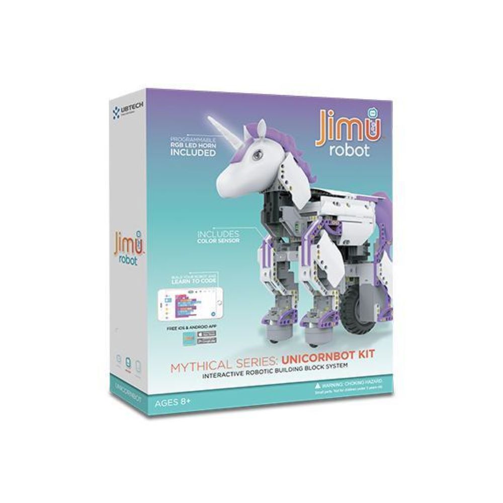 Детская электронная модель-конструктор UBTECH Jimu UnicornBot Kit – купить  в Москве, цены в интернет-магазинах на Мегамаркет