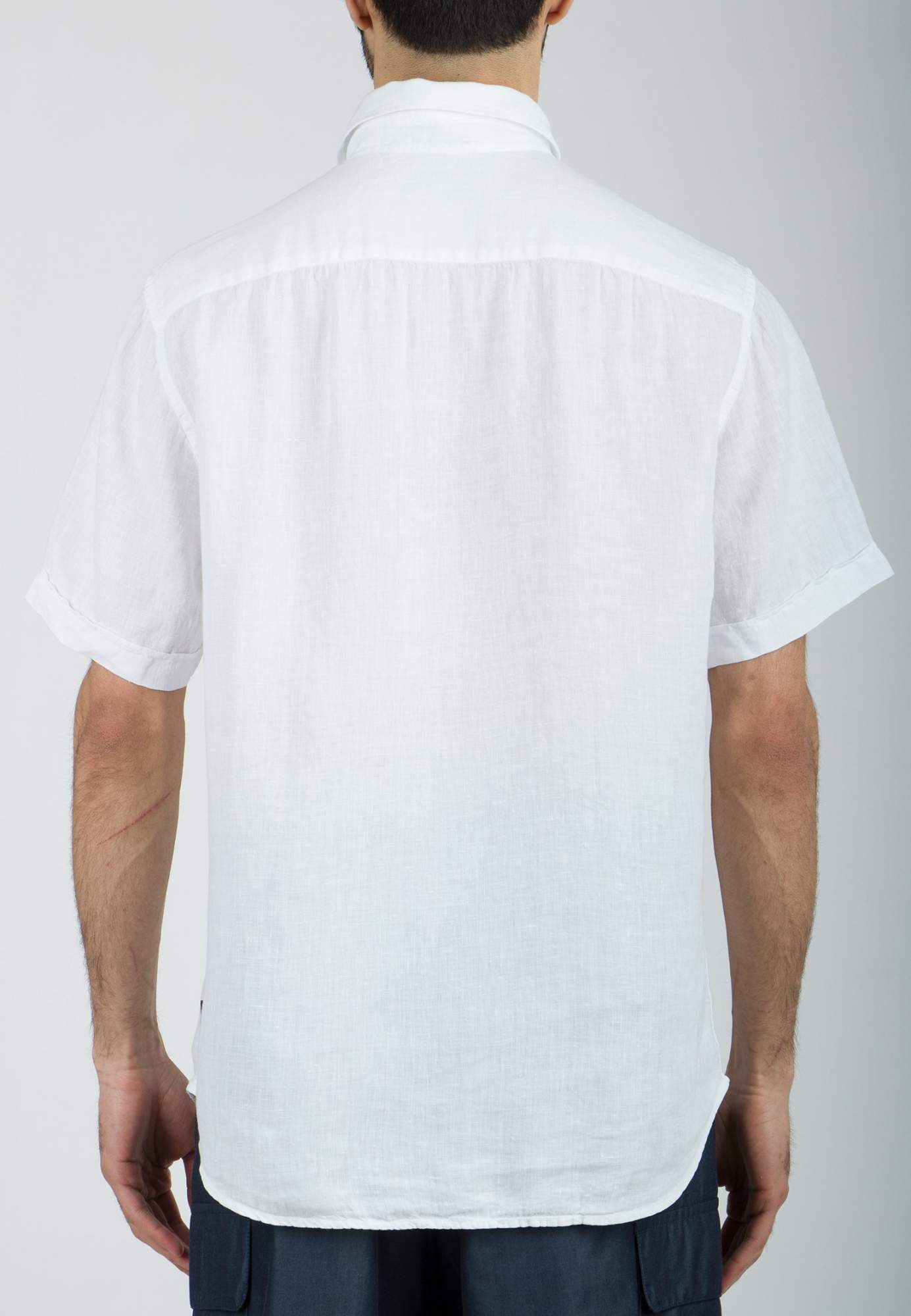 Рубашка мужская Emporio Armani 116837 белая 2XL