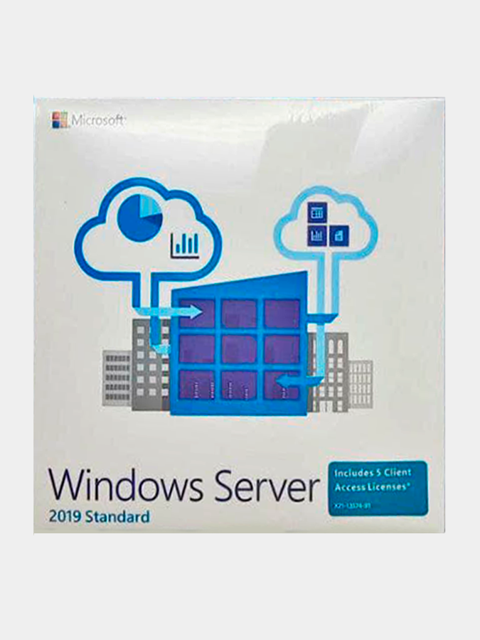 Windows server standard 2019 64-bit oem, купить в Москве, цены в интернет-магазинах на Мегамаркет