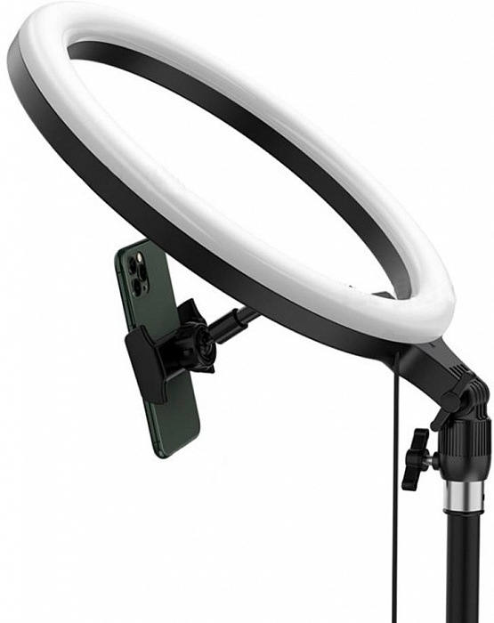 Кольцевая лампа Baseus Live Stream Holder-table Stand,26 см, Black