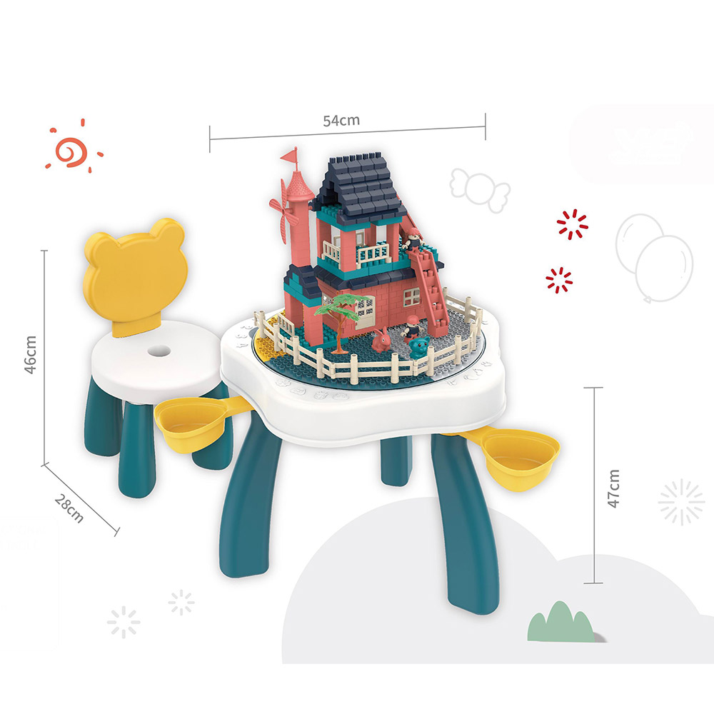 Купить pITUSO Стол для игры с конструктором, в компл. с ...