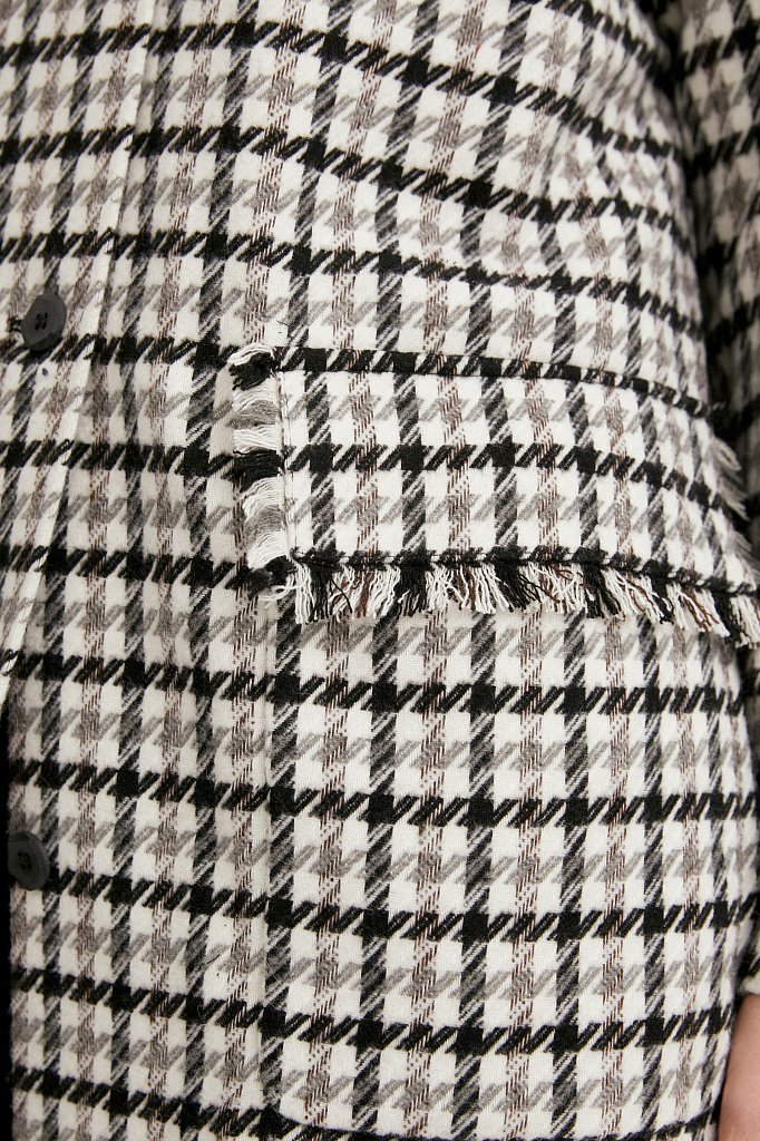 Пальто женское Finn Flare B21-11004 черное M