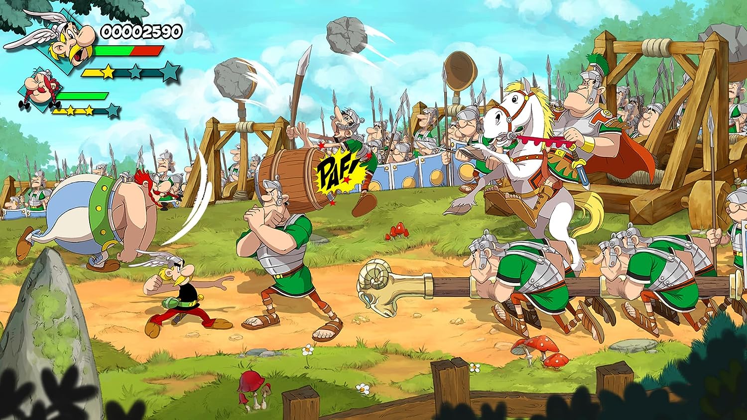 Игра Asterix & Obelix: Slap Them All 2 (Nintendo Switch, английские  субтитры) - купить на Мегамаркет