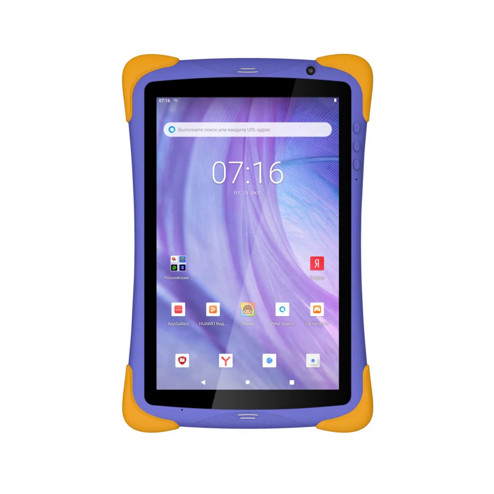 Планшет Topdevice Kids Tablet K10 Pro 10.1 32 ГБ, оранжево-фиолетовый  (TDT4511_4G_E_CIS), купить в Москве, цены в интернет-магазинах на Мегамаркет