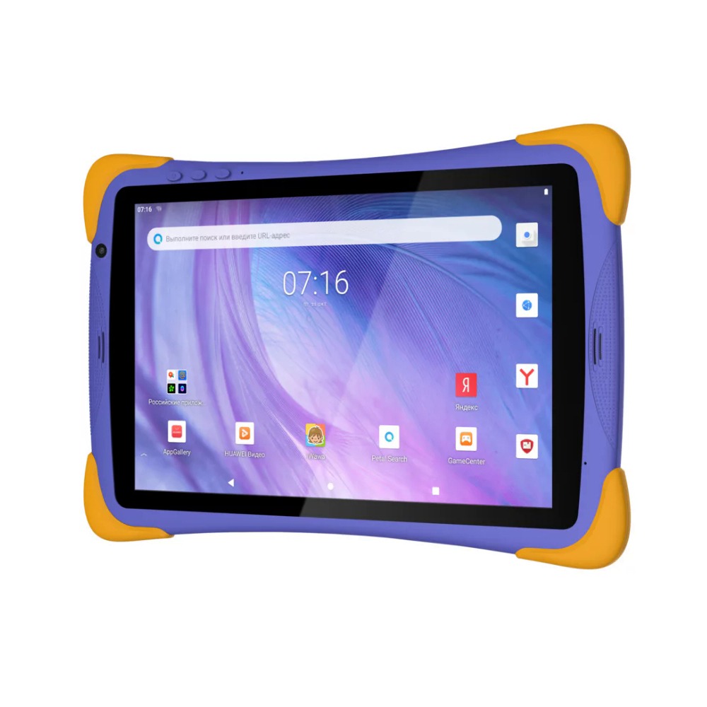 Планшет Topdevice Kids Tablet K10 Pro 10.1 32 ГБ, оранжево-фиолетовый  (TDT4511_4G_E_CIS) - отзывы покупателей на Мегамаркет