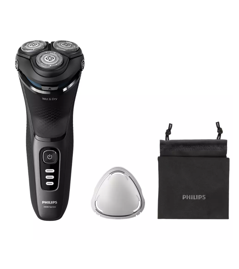 Электробритва Philips S3244/12 черный - купить в АО "Парфюм" (со склада продавца), цена на Мегамаркет