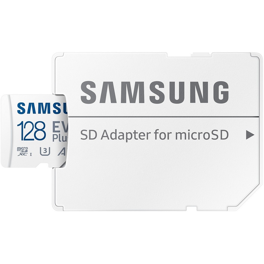 Карта памяти Samsung Evo Plus microSDXC U3 Class 10 128GB MB-MC128KA/KR, купить в Москве, цены в интернет-магазинах на Мегамаркет