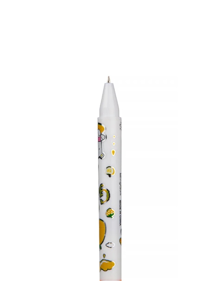 Ручка-шпион wellywell с невидимыми чернилами и УФ фонариком, 10шт, Shpion-yellow-pen10