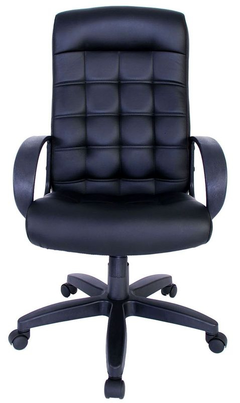 Компьютерное кресло Евростиль Стиль Ультра экокожа черная