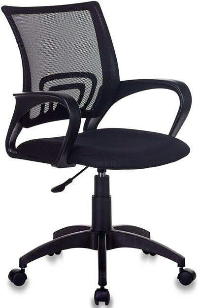 Компьютерное кресло Евростиль 696 Лайк ткань черная