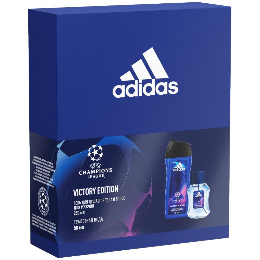 Подарочный набор Adidas Victory Edition туалетная вода 50мл + гель для душа 2в1 250мл