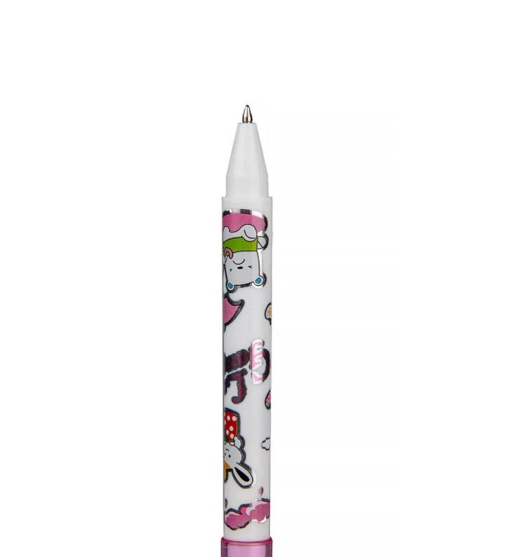 Ручка-шпион wellywell с невидимыми чернилами и УФ фонариком, 5шт, Shpion-red-pen5
