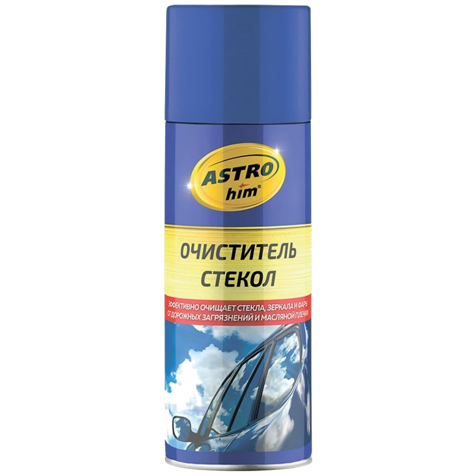 Очиститель стекол Астрохим Ас-373 аэрозоль, 520 мл. - купить в Москве ...