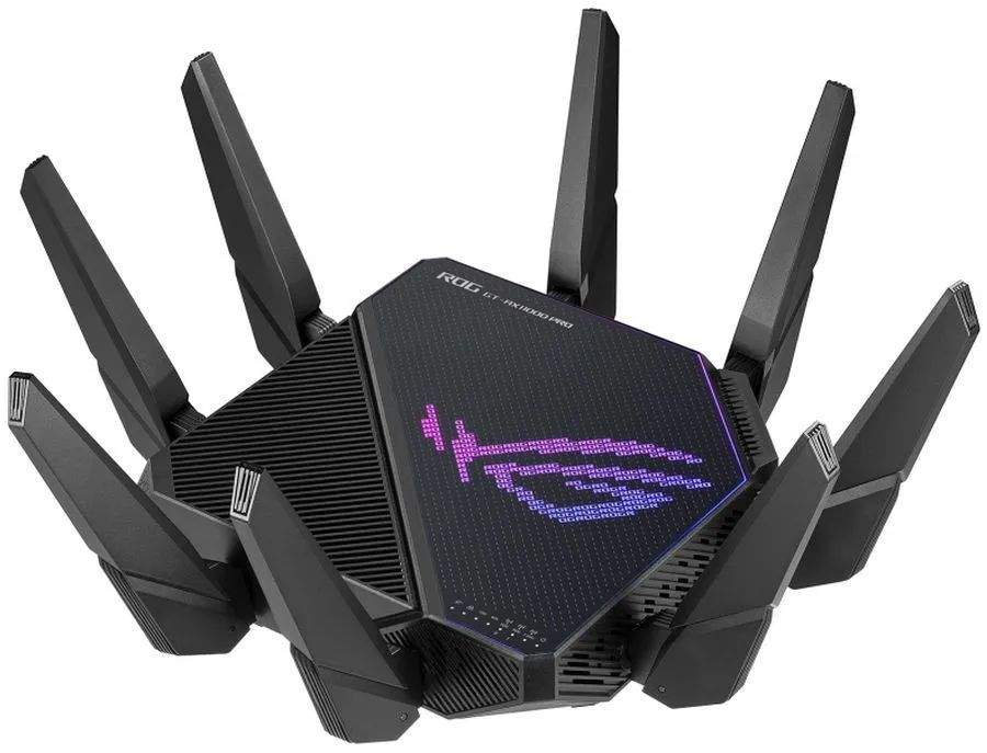 Wi-Fi роутер ASUS GT-AX11000 PRO UK черный (90IG0720-MU2A00), купить в Москве, цены в интернет-магазинах на Мегамаркет