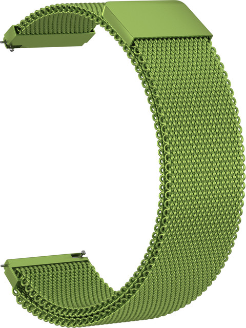 Ремешок для часов GSMIN Milanese Loop 22 для GearS3/GalaxyWatch(46mm) Оливковый