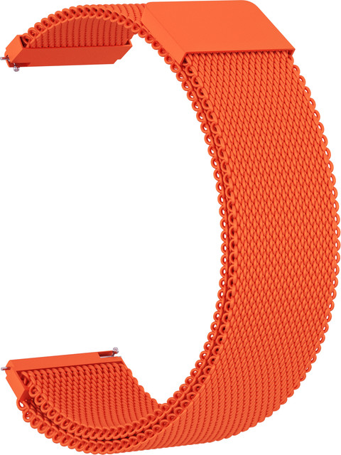 Ремешок для часов GSMIN Milanese Loop 22 для GearS3/GalaxyWatch(46mm) Оранжевый