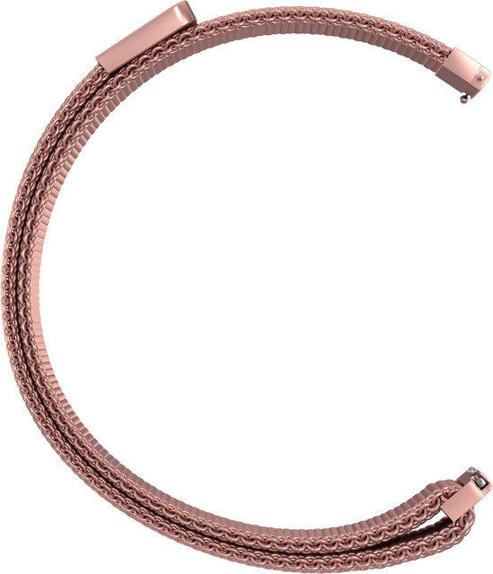 Ремешок для часов GSMIN Milanese Loop 22 для GearS3/GalaxyWatch(46mm) Розовый