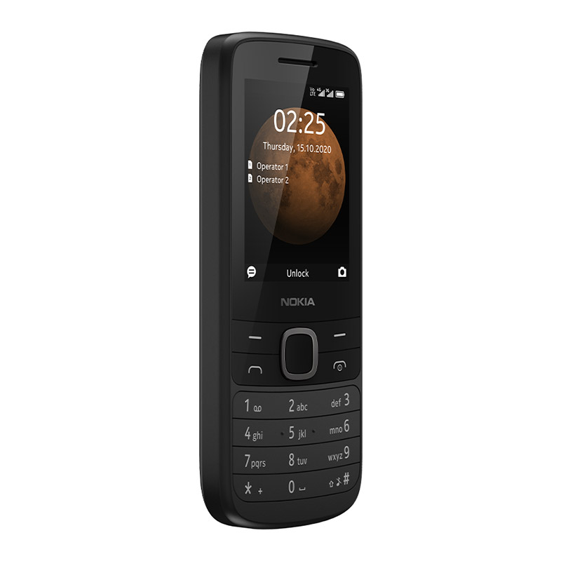 nokia 225 4g ds black