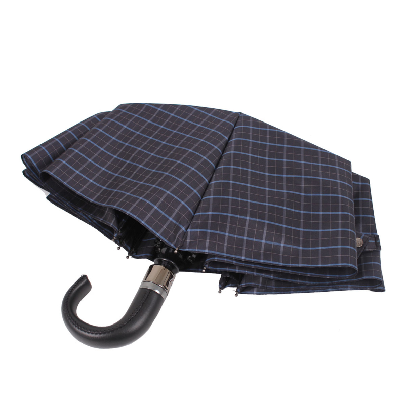 Зонт складной мужской автоматический Flioraj 3100201 FJ синий