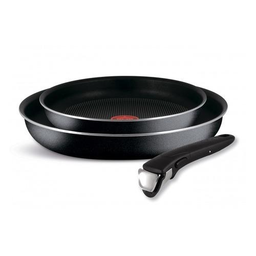 Набор сковород TEFAL Ingenio Black 04181810, 3 предмета