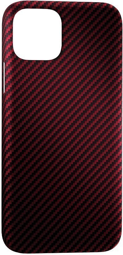 Чехол Annet Mancini для iPhone 12 Mini Сarbon Red (AM-12-K-RD)