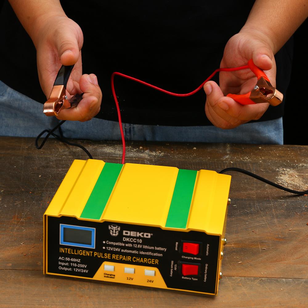 Зарядное устройство DEKO DKCC10 - отзывы покупателей на Мегамаркет 600015955851