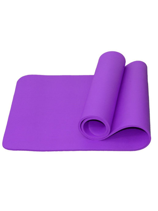 Коврик для йоги и фитнеса Atemi AYM05 фиолетовый 183 см, 10 мм - купить в Москве, цены на Мегамаркет | 100028387433