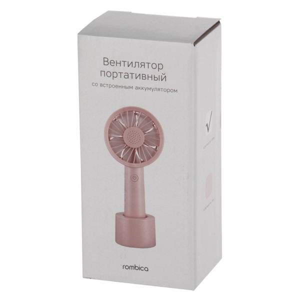 Вентилятор портативный с функцией увлажнения rombica flow vortex