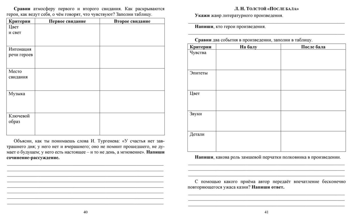 Образец читательского дневника 6 класс по литературе таблица с примерами