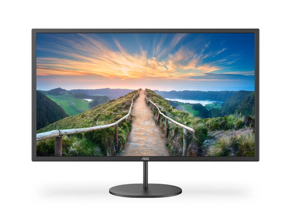 31.5" Монитор AOC Q32V4 Black 75Hz 2560x1440 IPS, купить в Москве, цены в интернет-магазинах на Мегамаркет