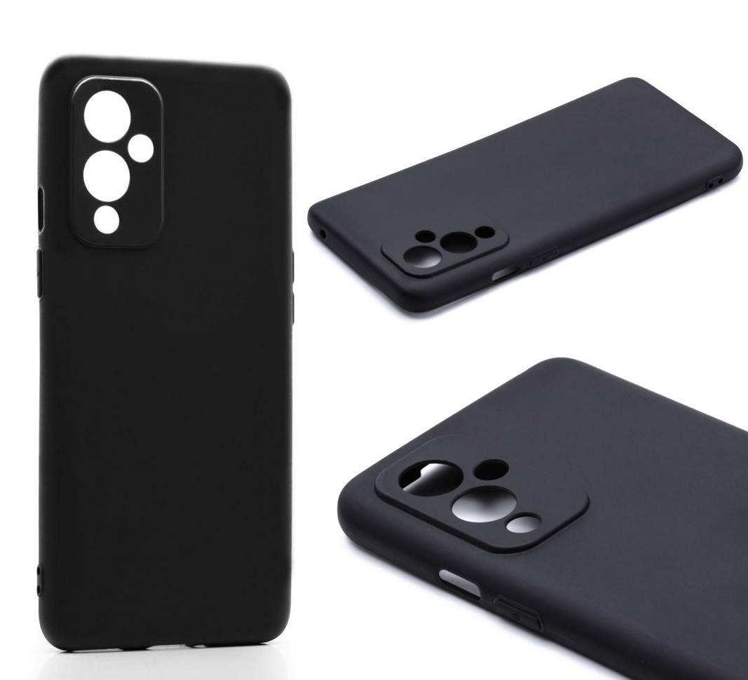 Силиконовый чехол TPU Case матовый для OnePlus 9 черный, купить в Москве,  цены в интернет-магазинах на Мегамаркет