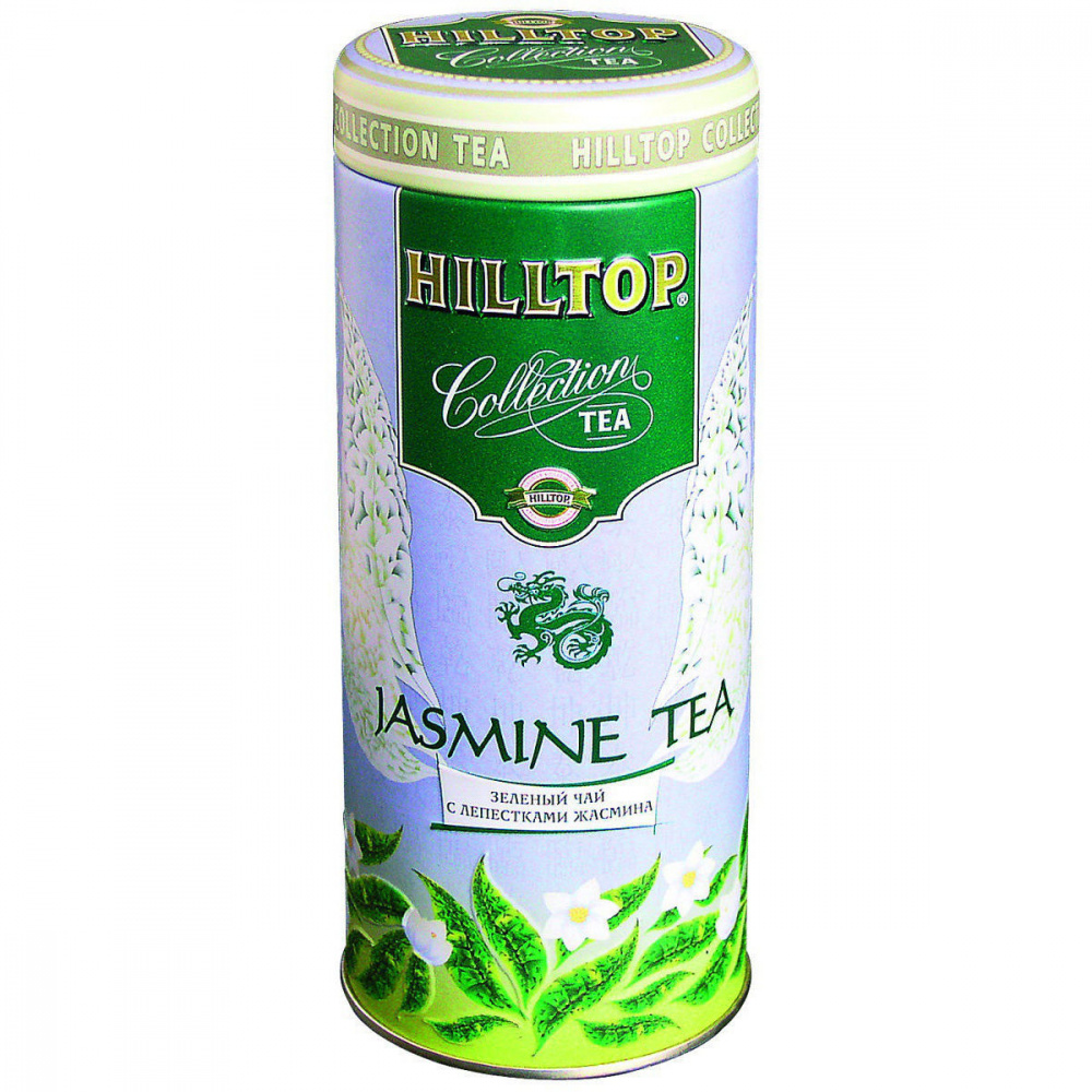 Чай Hilltop Collection Jasmine tea, зеленый с добавками, 100 гр