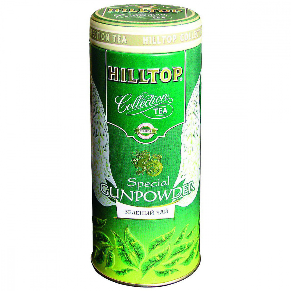 Чай Hilltop Collection Special Gunpowder, зеленый листовой, 100 гр