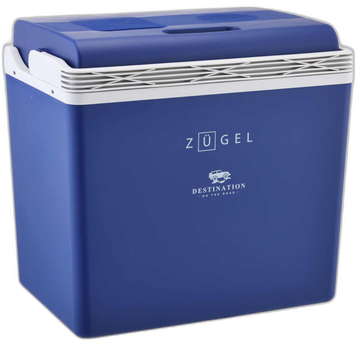 Купить автомобильный холодильник ZUGEL ZCR30 синий, цены на Мегамаркет | Артикул: 600017006837