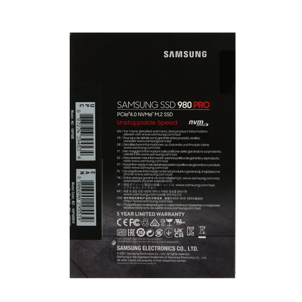 Samsung 980 Pro 500 Гб Купить