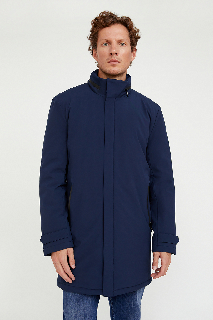Куртка мужская Finn Flare A20-21007 синяя S