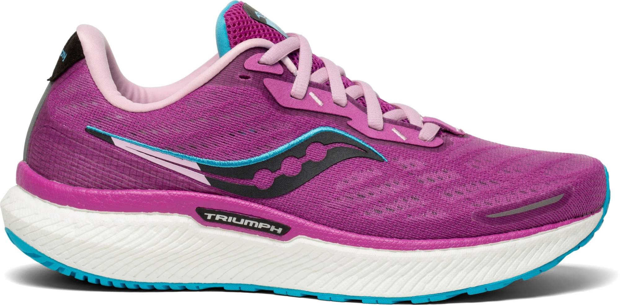 Кроссовки женские Saucony Triumph 19 W фиолетовые 7.5 US