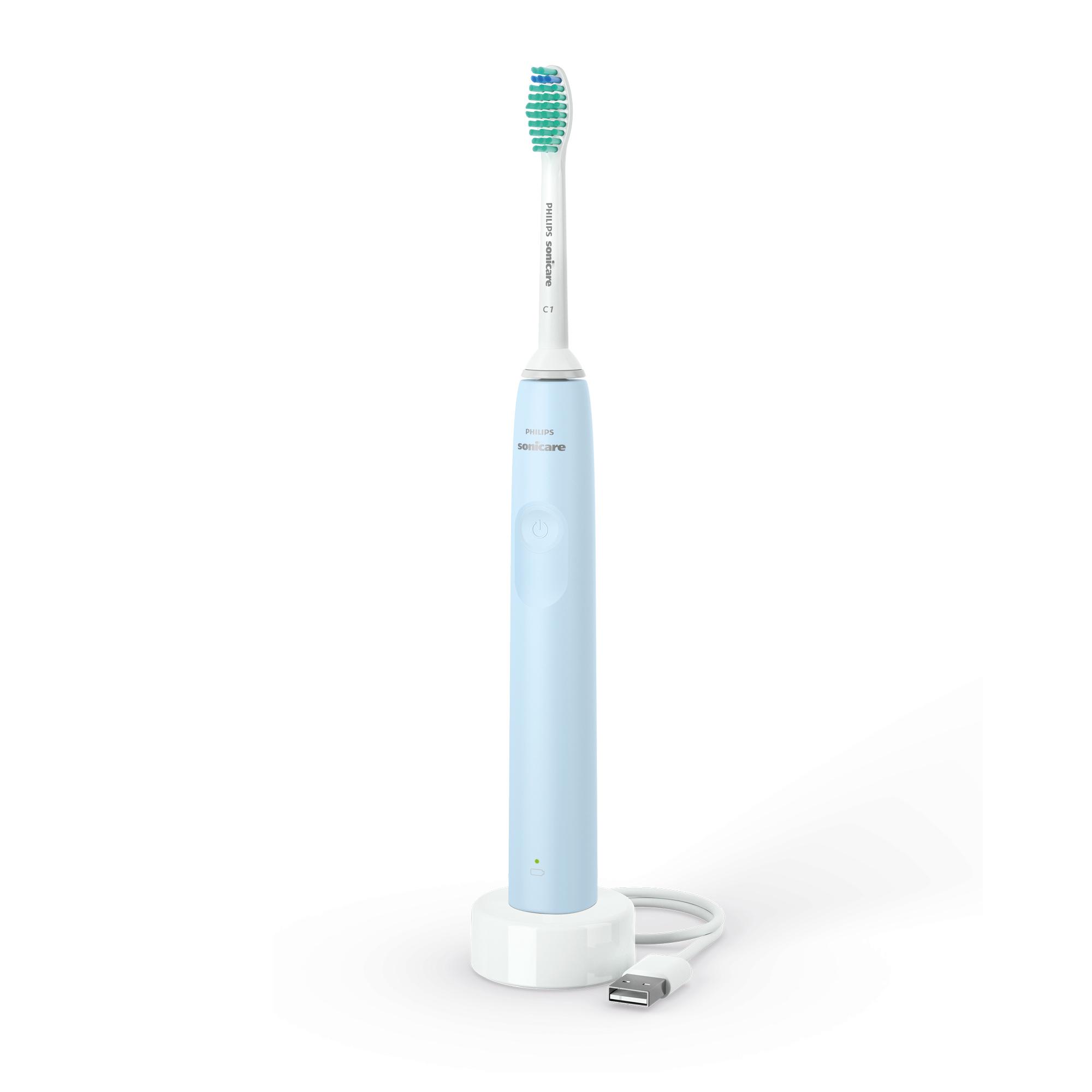 Электрическая зубная щетка Philips Sonicare 2100 Series HX3651/12 Lite Blue/White, купить в Москве, цены в интернет-магазинах на Мегамаркет