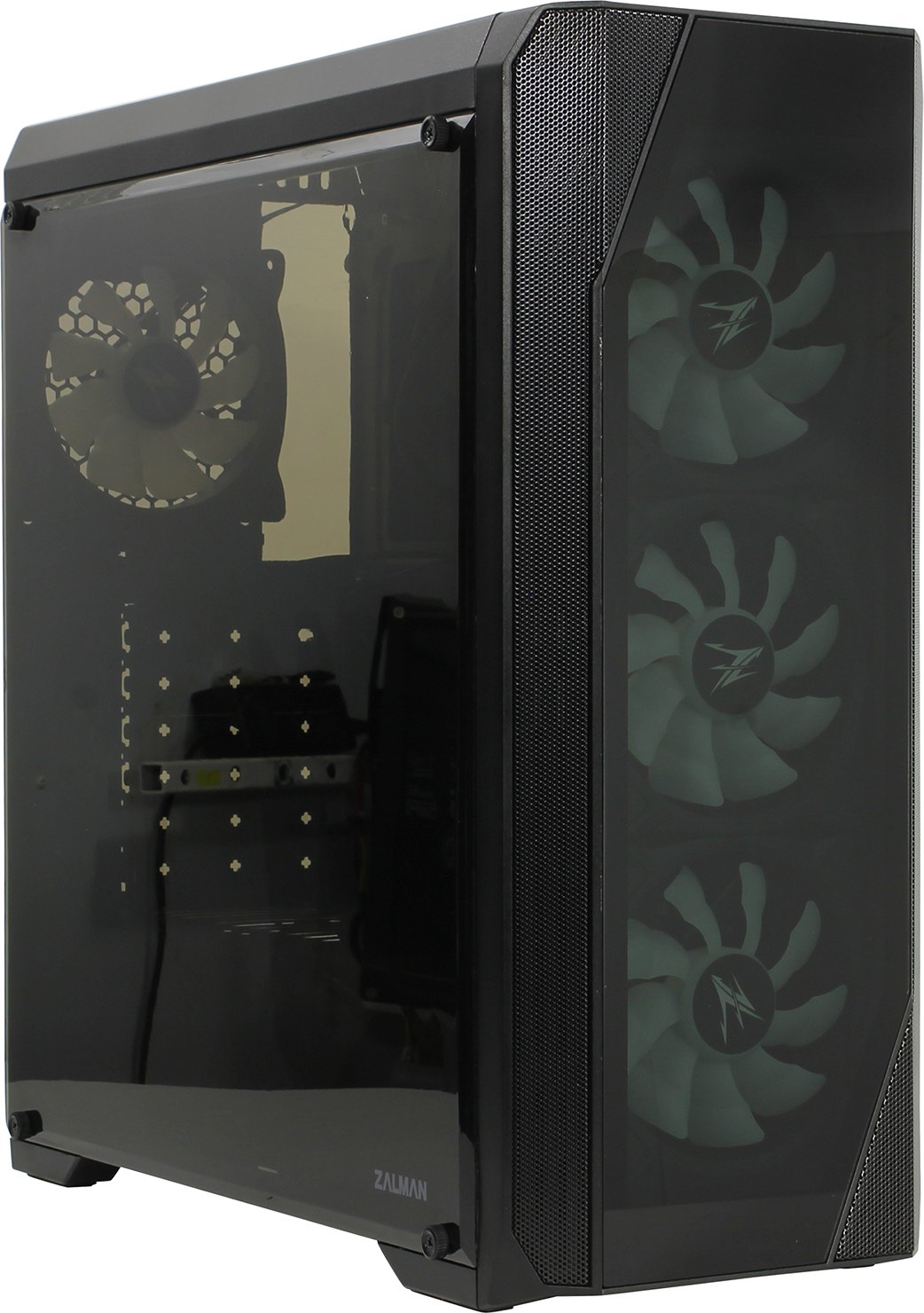 Корпус компьютерный Zalman N5 TF (N5 TF) Black, купить в Москве, цены в интернет-магазинах на Мегамаркет