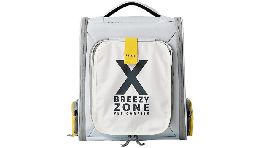 Купить рюкзак для кошек и собак Xiaomi Petkit Outdoor X-Zone Cat Backpack 35x27x43см серый, цены на Мегамаркет | Артикул: 600004876970